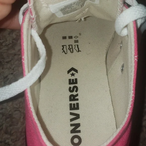 CONVERSE Chuck Taylor All Star, Bight Pink Sneaker. Men's Size 4, Women's Size 6 - Picture 13 of 13